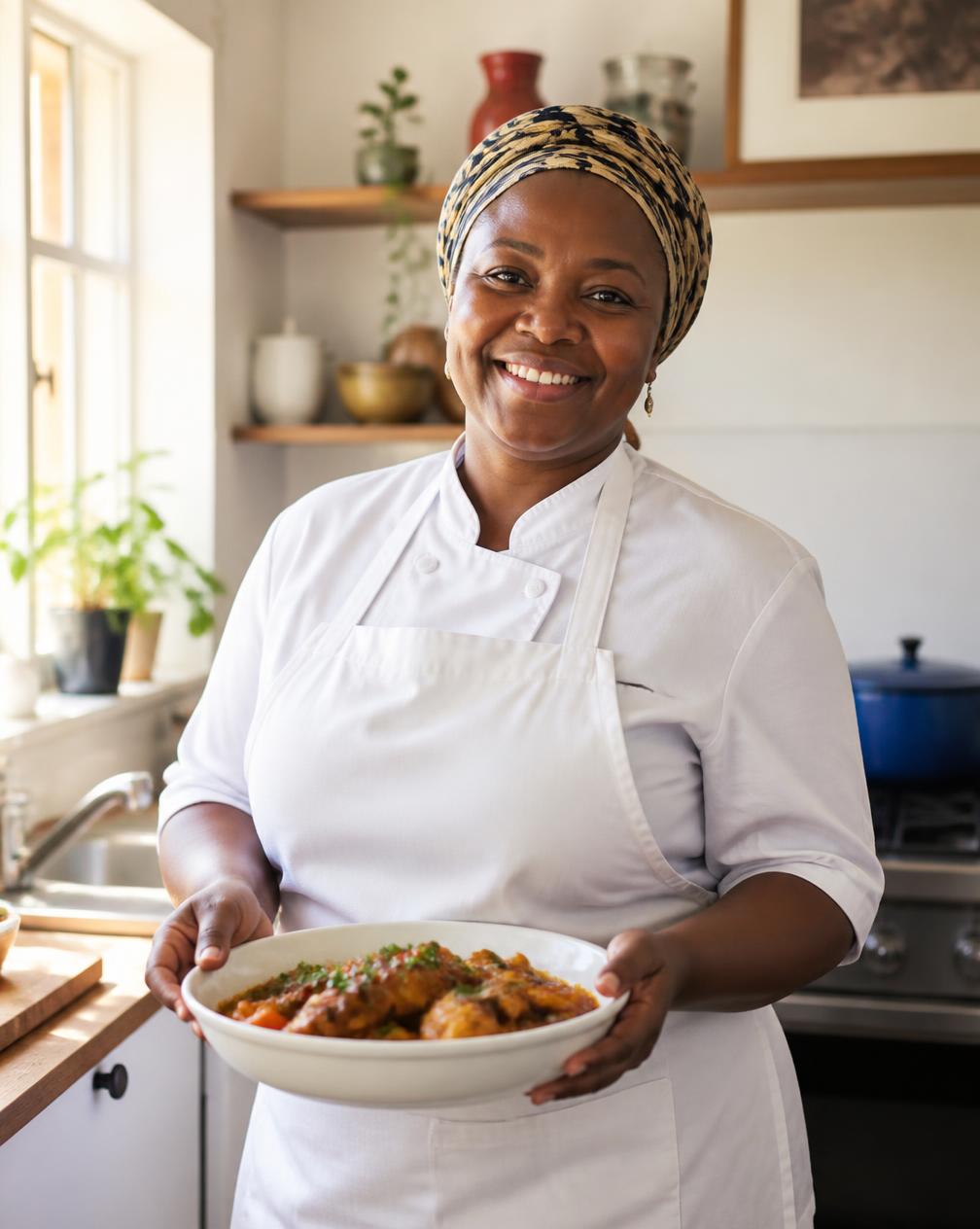 [PLACEHOLDER] Foi in her kitchen